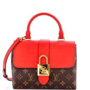 Louis Vuitton Locky Handbag Canvas With #239608L16B